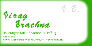 virag brachna business card